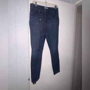 Good American Dark Blue Skinny Jeans, 14/32